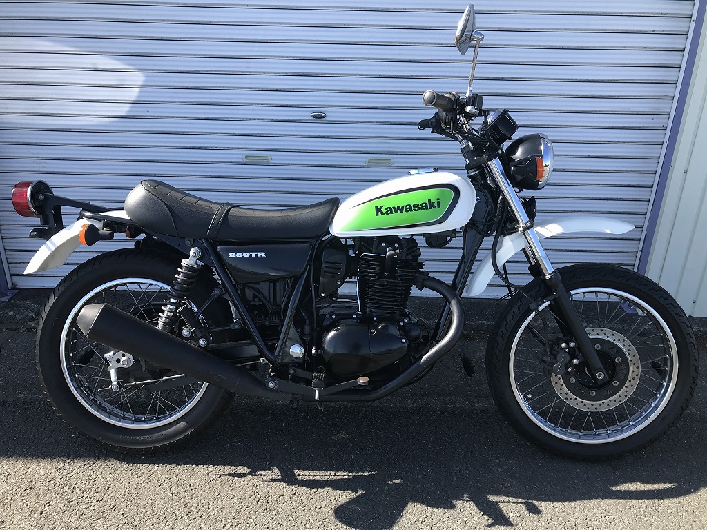 【希少‼️】★Kawasaki★250TR★タンク★初期★グリーン